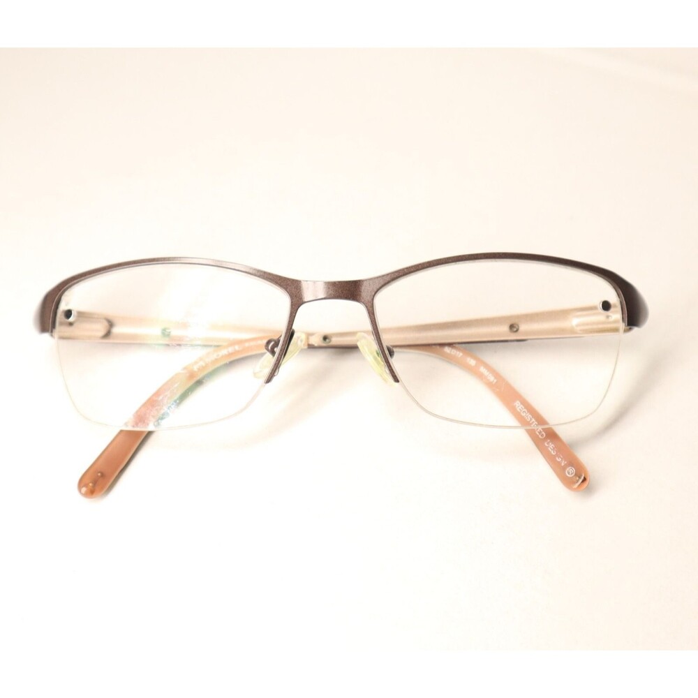 Morel France KOALI 8032K MM081 Women's Eyeglasses 52-17-135 Brown FRAMES ONLY